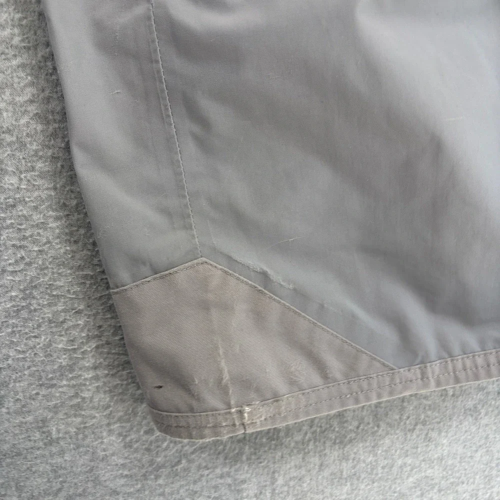 The North Face HyVent Snow Pants Mens Medium Long Gray Insulated Ski AHJK FLAW